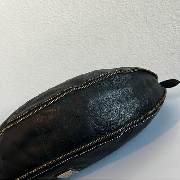 DOONEY & BOURKE Black Hobo Expandable Shoulder Bag - Picture 6 of 11